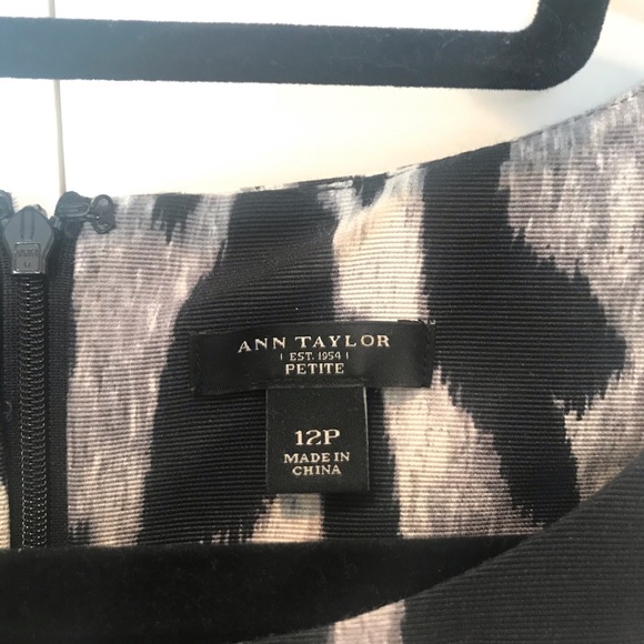 Ann Taylor Leopard Sheath Dress - Picture 4 of 4